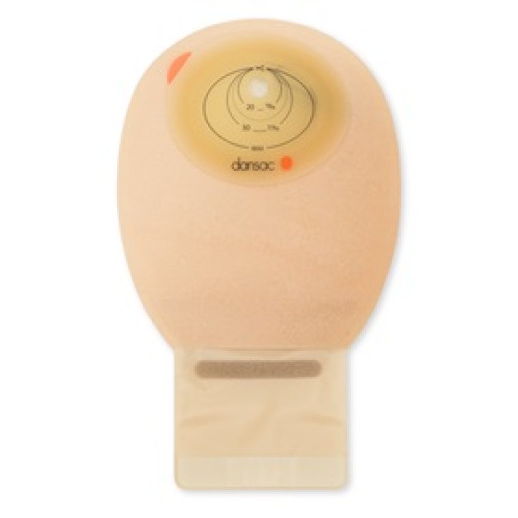 Dansac NovaLife 1 Sacca Per Ileostomia Aperta Mini Trasparente 10mm Ritagliabile 30 Pezzi