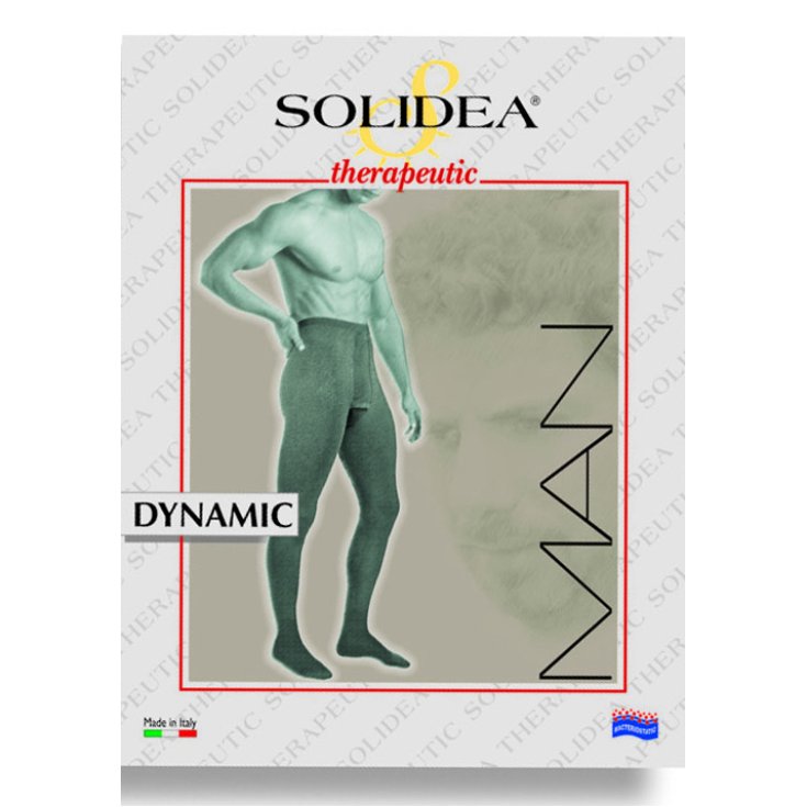 Solidea Dynamic Collant Maschili 1 Punta Aperta Modello Natur Xl