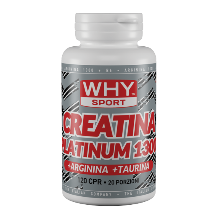 Why Sport Creatina Platinum Integratore Alimentare 300g
