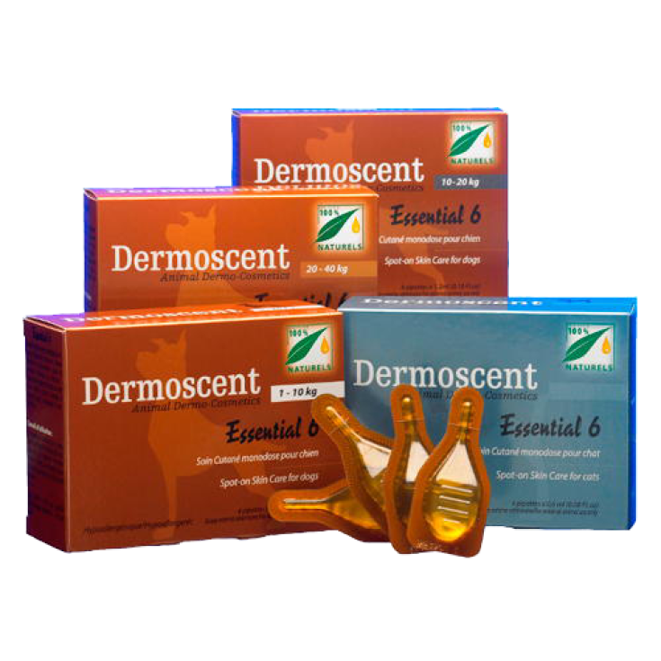 Essential 6 Spot-On Dog - per cani 0-10kg - 4 pipette 0.6 ml.