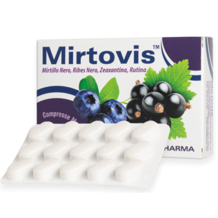 SanitPharma Mirtovis Integratore Alimentare 30 Compresse