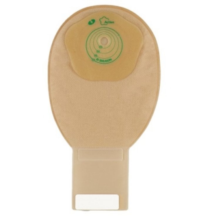 B.Braun Flexima&reg; Active Midi Sacca Fondo Aperto Per Ileostomia Colore Beige 35mm