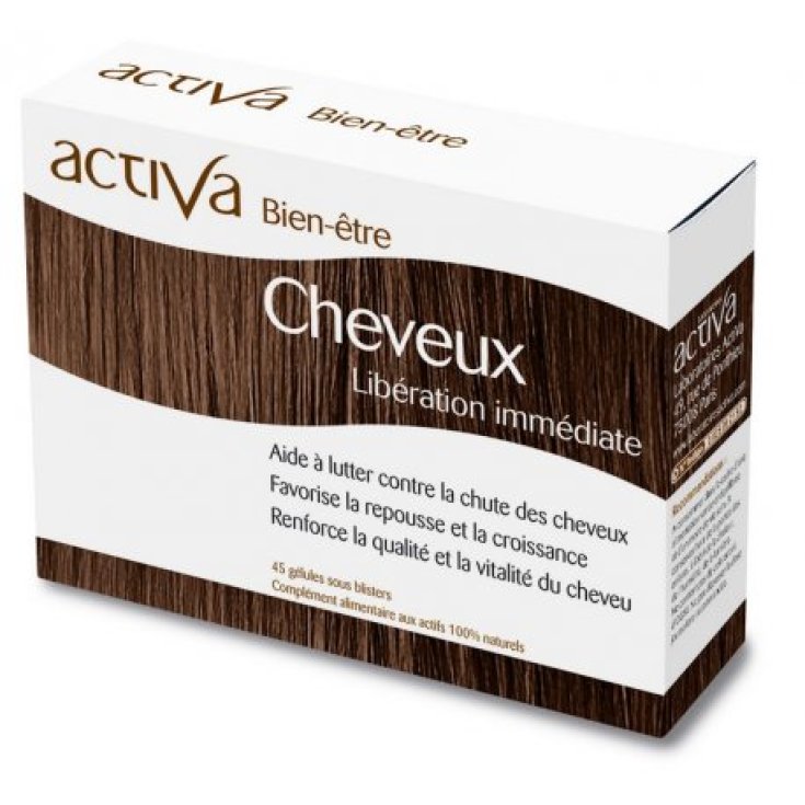 Activa Cheveux Benessere Vitalit&agrave; Capelli Integratore Alimentare 30 Capsule