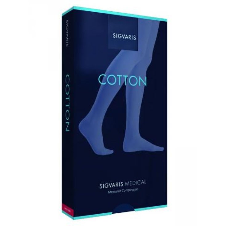 Sigvaris Cotton 2 Auto Reggenti Punta Aperta Nature Ml