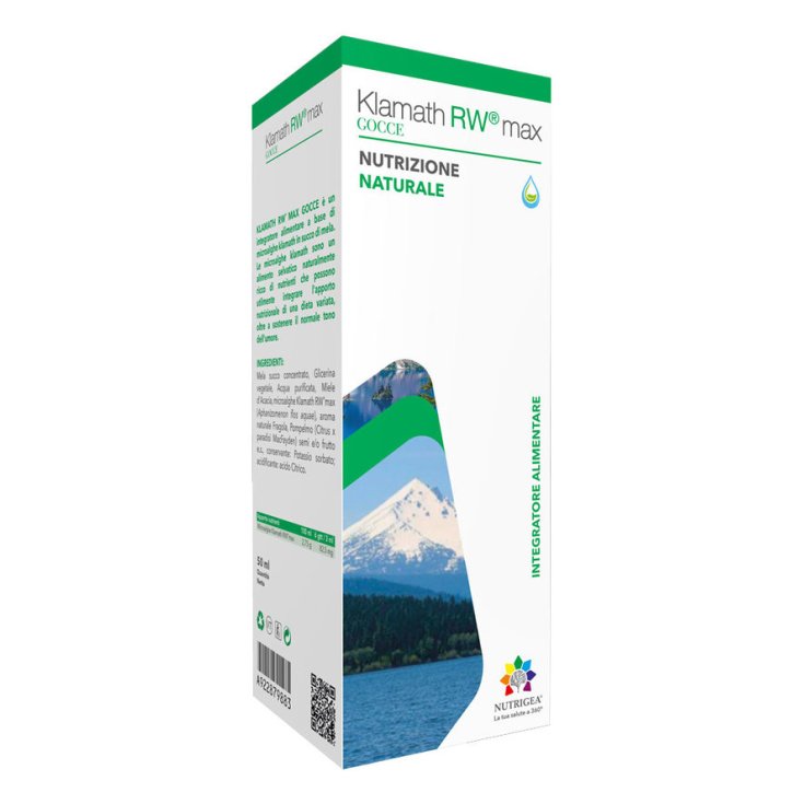 Nutrigea&reg; Klamath RW&reg; Max Gocce Integratore Alimentare 50ml