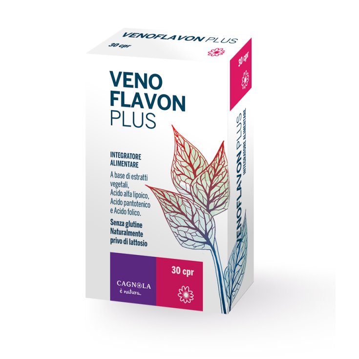 Cagnola Venoflavon Plus Integratore Alimentare 30 Compresse Da 36g