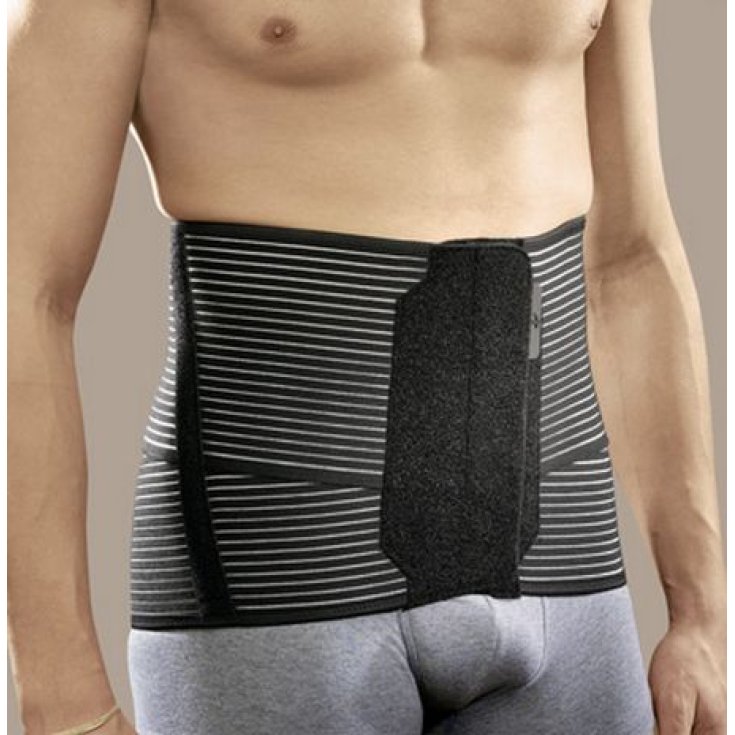 Ro+ten Linear72 Corsetto Elastico Millerighe Alto Pr1-1772s Nero Taglia L