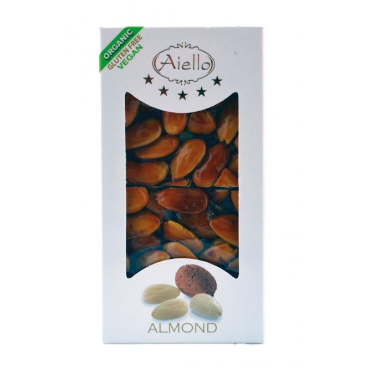 Aiello Croccante Alle Mandorle Coperto Di Cioccolato Fondente Senza Glutine 100g