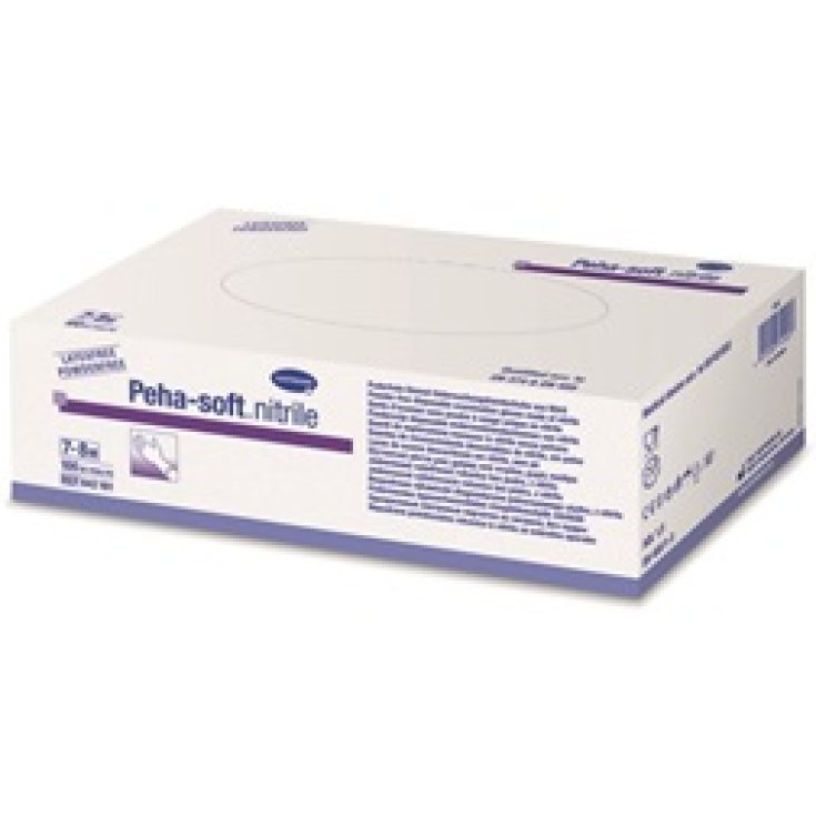 Hartmann Peha Soft Guanti In Nitrile Colore White Taglia M