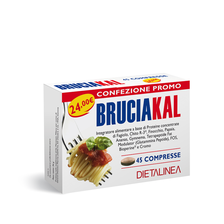 Dietalinea Bruciakal Integratore Alimentare  45 Compresse