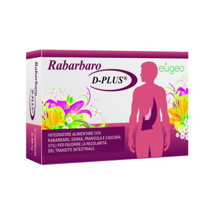 Eugeo Rabarbaro D-Plus Integratore Alimentare 15 Compresse