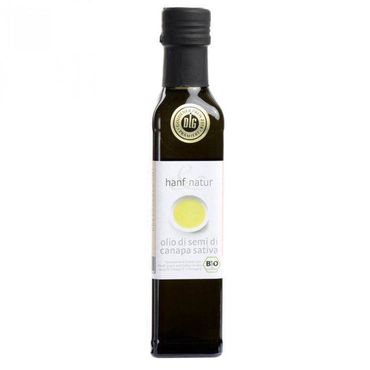 Hanf&Natur Olio Di Semi Di Canapa Biologico 250ml
