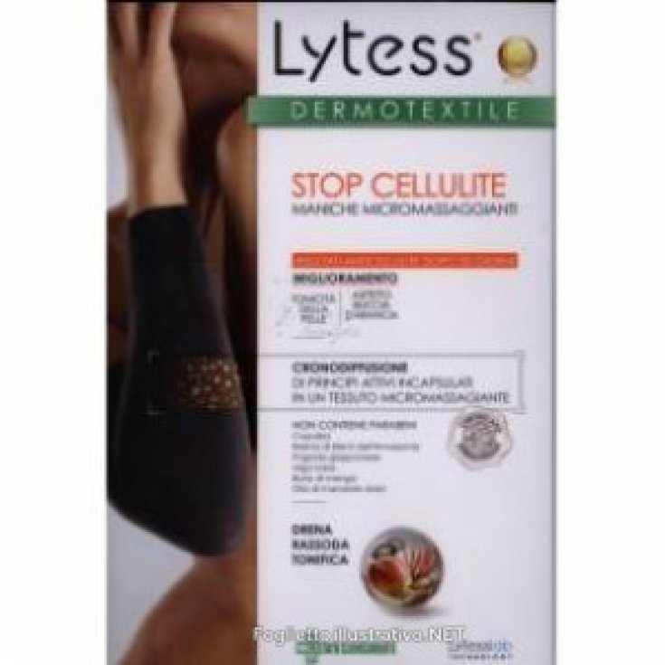 Lytess Maniche Nero Anticellulite Taglia Unica