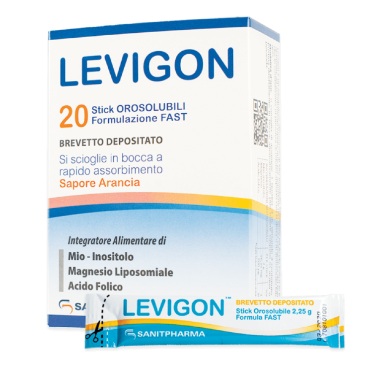 SanitPharma Levigon Integratore Alimentare 20 Bustine Orosolubili