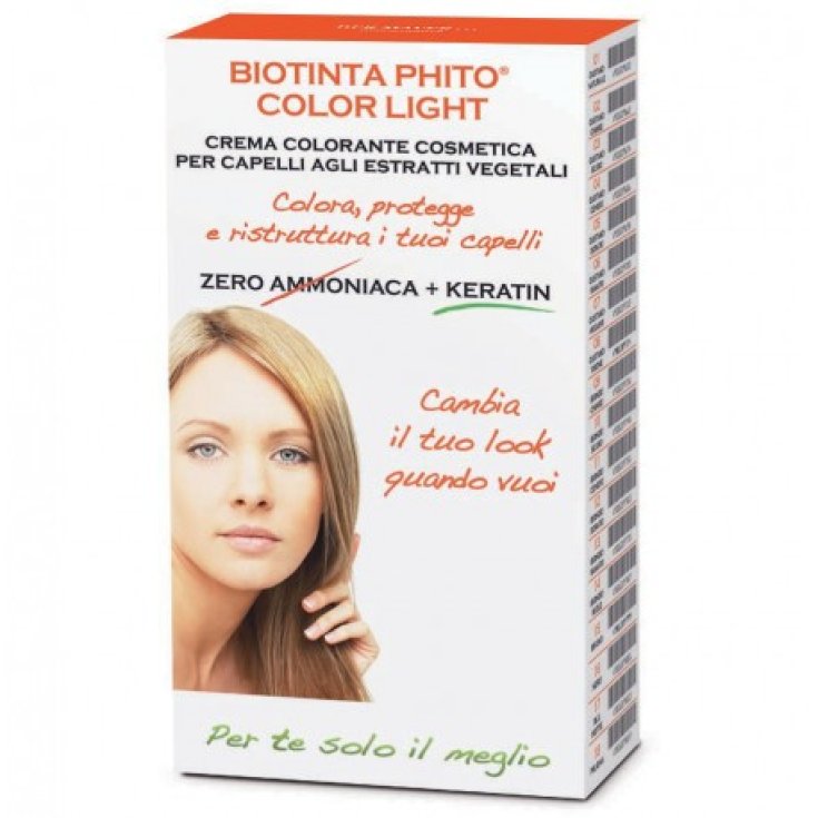 Der Mayer Biotinta Phito Color Light Crema Colorante Per Cepelli Colore 04 Castano Cenere 1 Kit