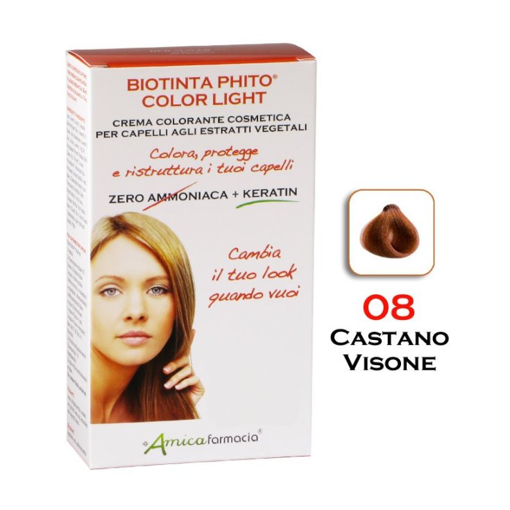 Biotinta Phito Color Light 08 Castano Visone 60ml