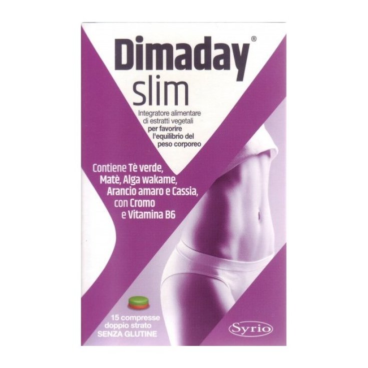 Dimaday Slim Syrio 15 Compresse Dimaday Slim Syrio 15 Compresse