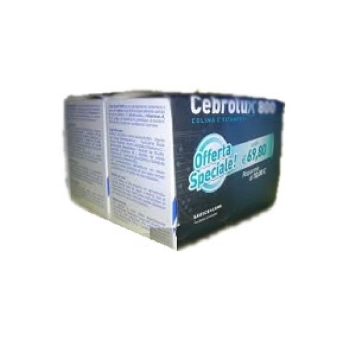 Baush + Lomb Cebrolux 800 Bi-Pack Integratore Alimentare 60 Bustine