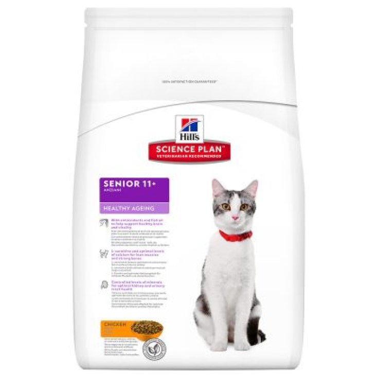 Hill's Science Plan Feline Senior 11+ Healthy Ageing con Pollo 2kg