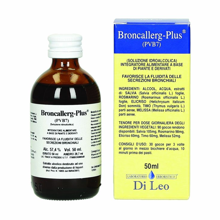 Broncallerg Plus Pvb 7 50ml