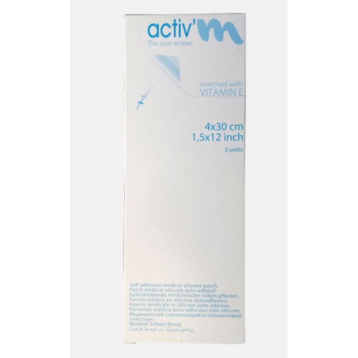 Activ'M Cerotti In Silicone 4x30cm 5 Pezzi