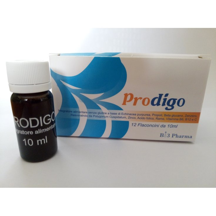 Bi3 Pharma Prodigo Integratore Alimentare 12 Flaconcini Da 10ml