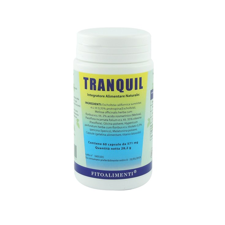 Euronatur Group Tranquil Integratore Alimentare 60 Capsule