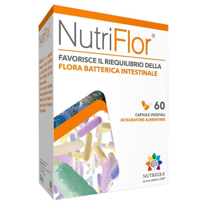 Nutrigea NutriFlor Integratore Alimentare 60 Capsule Vegetali