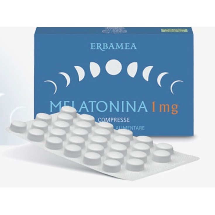 Erbamea Melatonina Integratore Alimentare Da 1mg 90 Compresse Erbamea Melatonina Integratore Alimentare Da 1mg 90 Compresse
