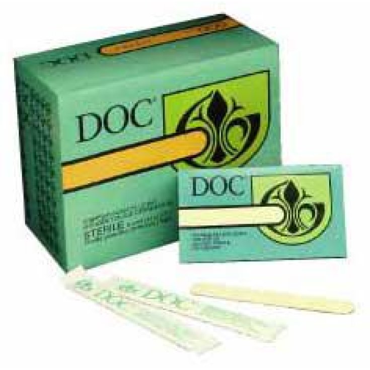 Farmacare Abbassalingua Sterile In Legno 2x15cm 100 Pezzi