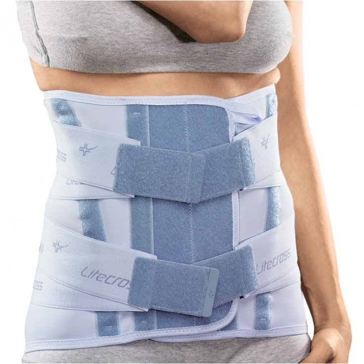 Litecross91 Corsetto In Tessuto Azzurro L