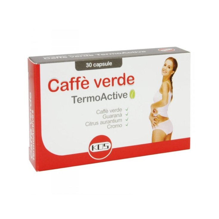 Kos Caff&egrave; Verde Termoactive Integratore Alimentare 30 Capsule