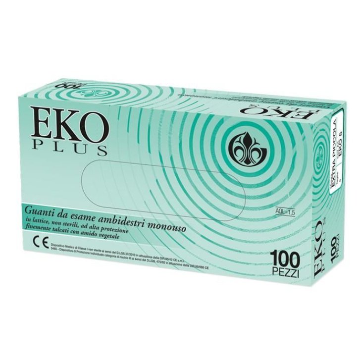 Garndening Guanto Lattice Eko Plus 100 Pezzi