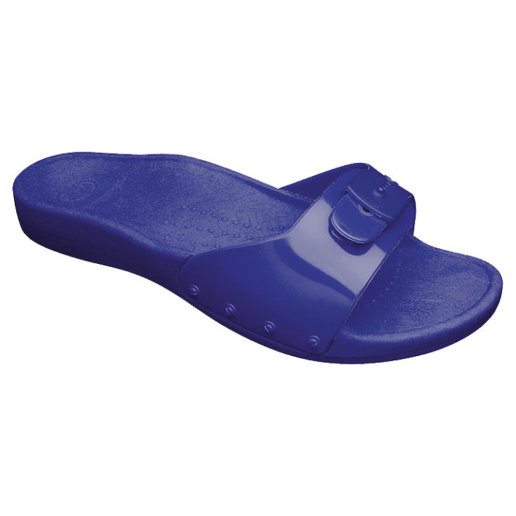Scholl Sun Ciabatta In Pvc Colore Blu Navy Num. 36