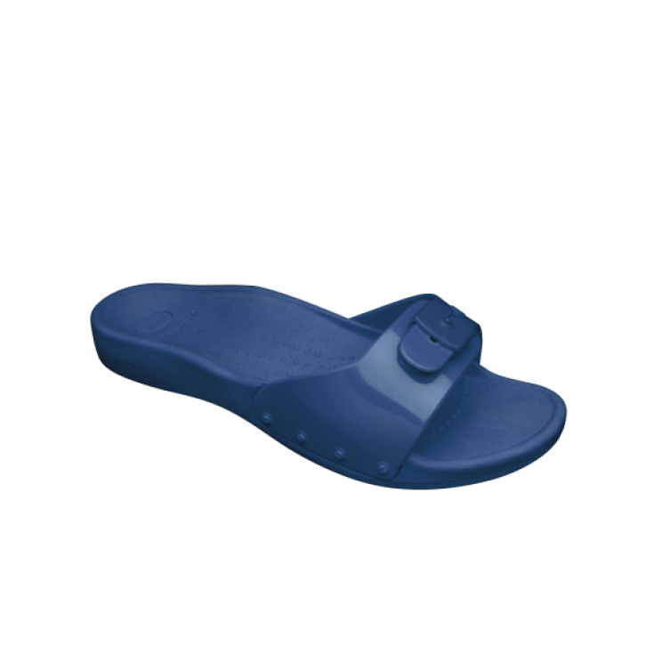 Scholl Sun Ciabatta In Pvc Colore Blu Navy Num. 40