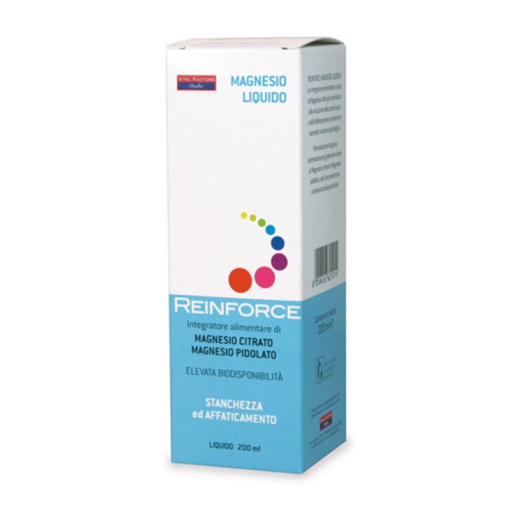 Farmaderbe Reinforce Magnesio Liquido Integratore Alimentare