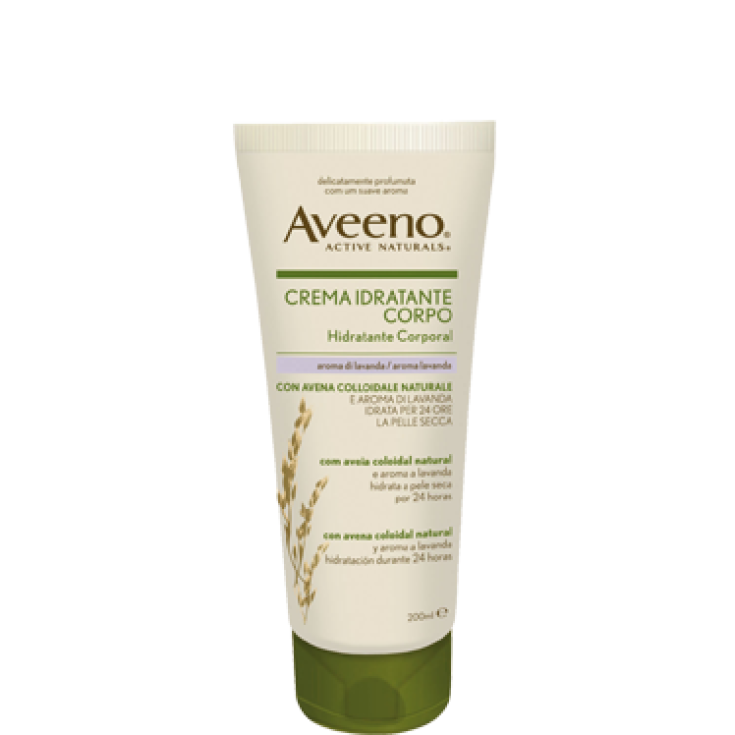 Aveeno Crema Idratante Corpo Idratante Quotidiano Lavanda 200ml