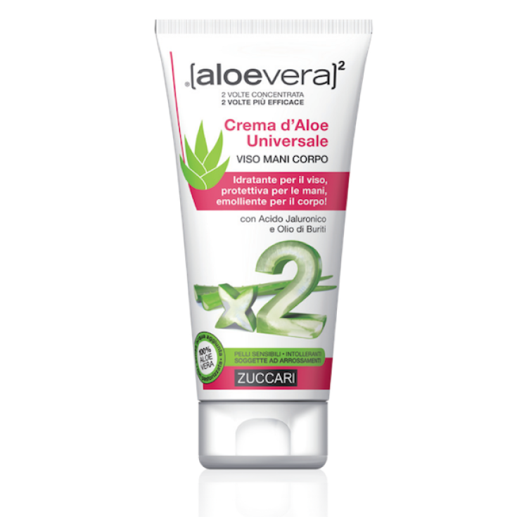 Zuccari AloeVera Crema D'Aloe Universale Crema Viso Mani Corpo 75ml