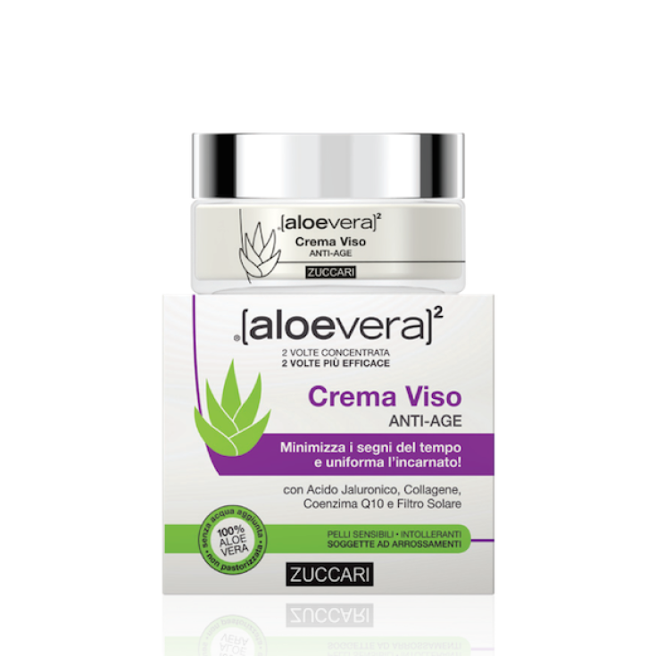 Zuccari Aloevera Crema Viso Trattamento Anti-Age 50ml
