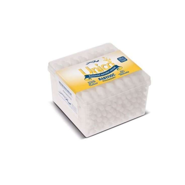 Sterilfarma&reg; Unico BabyFioc Bastoncini Auricolari Cotonati 50 Pezzi