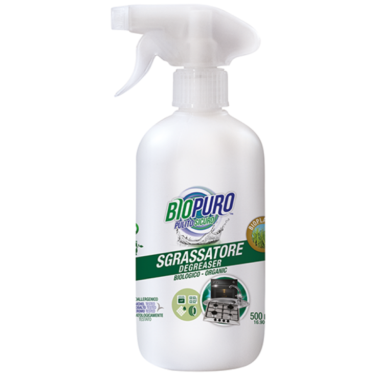 Biopuro Sgrassatore Bio Con Spruzzatore 500ml