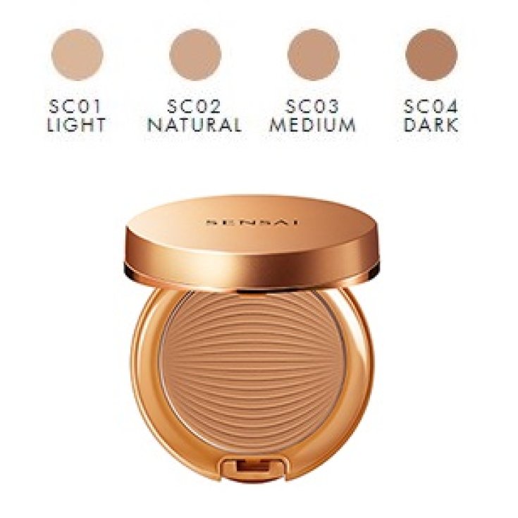 Kanebo Sensai Silky Bronze Fondotinta Compatto Sc01 Light 8,5g