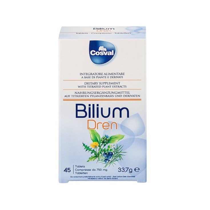 Bilium Dren Integratore Alimentare 45 Capsule