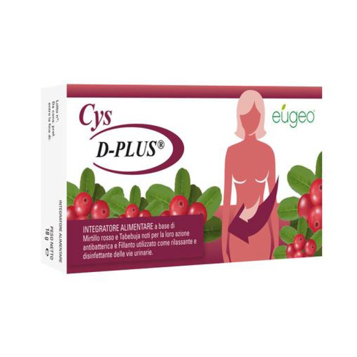 Eugeo Cys D-Plus Integratore Alimentare 15 Compresse