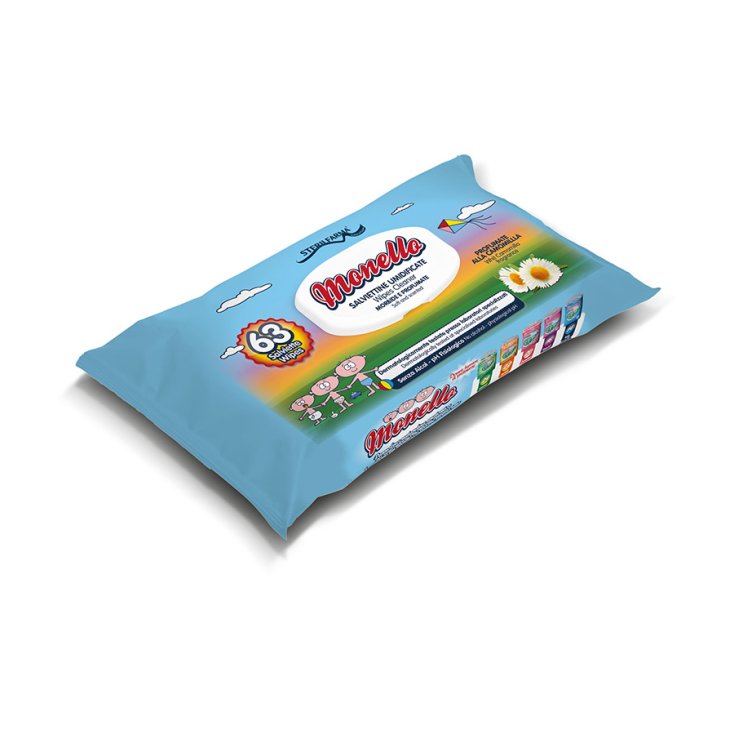 Sterilfarma&reg; Monello Salviette Umidificate 63 Pezzi