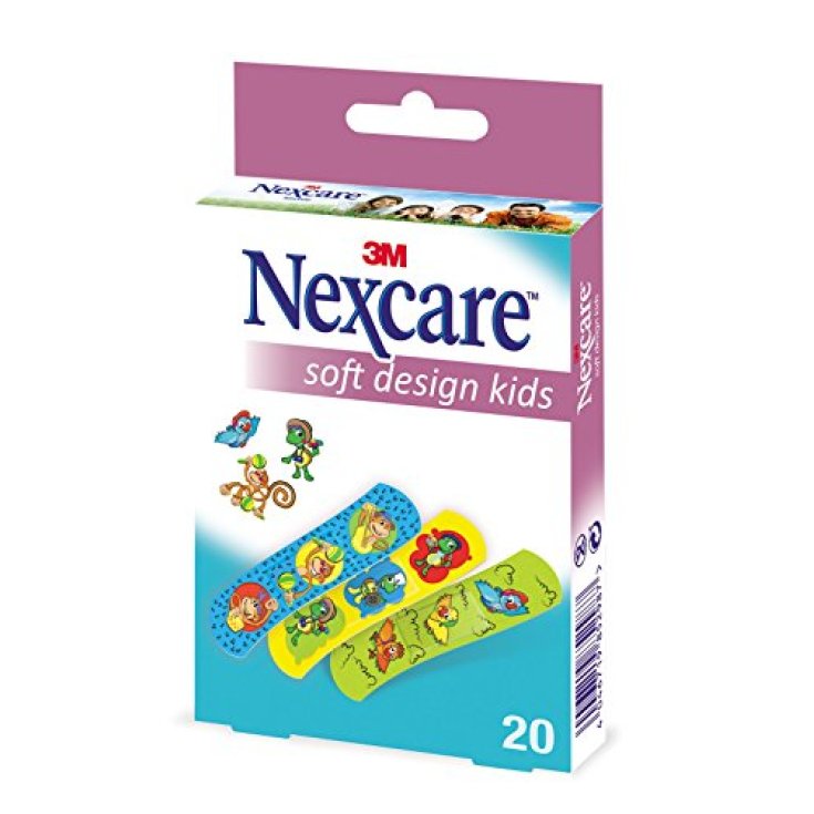 Nexcare Soft Design Kids 20 Pezzi