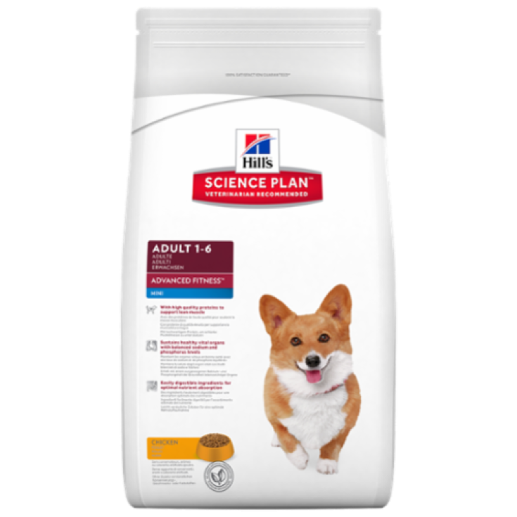Hill's Science Plan Canine Adult Advanced Fitness Taglia Mini con Pollo 800g