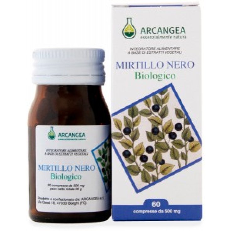 Mirtillo Nero Biologico Integratore Alimentare 60 Compresse