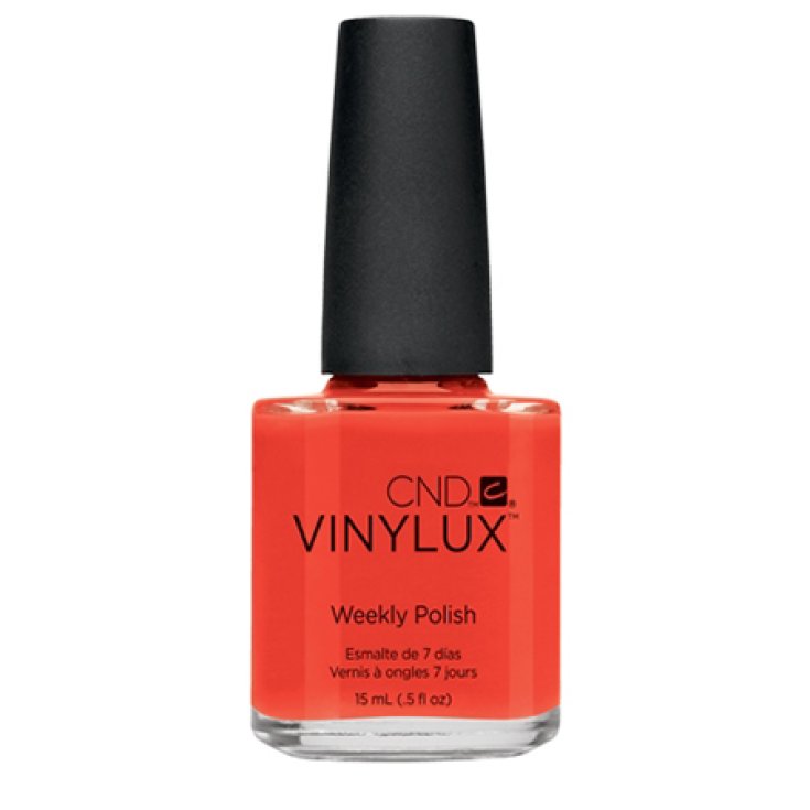 CND Vinylux Weekly Polish Colore 112 Electric Orange 15ml