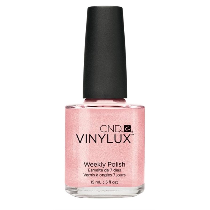 CND Vinylux Weekly Polish Colore 118 Grapefruit Sparkle 15ml